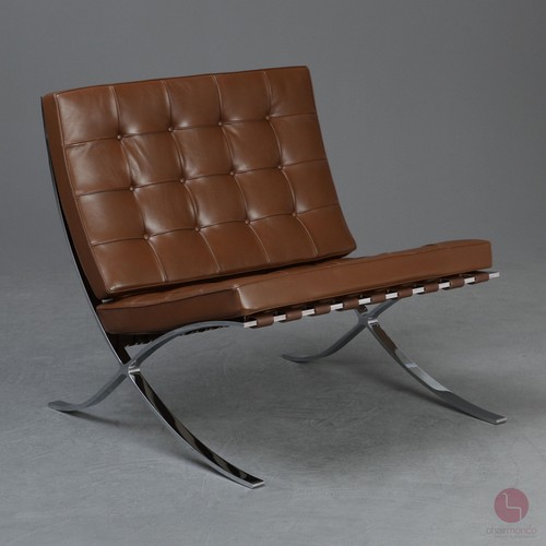 Knoll barcelona chair leder - knoll,